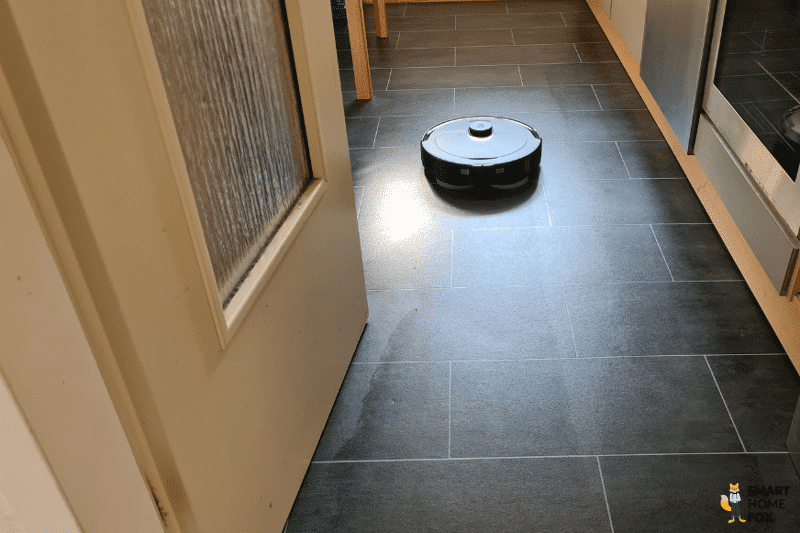 Mopping test of the Roborock Q Revo